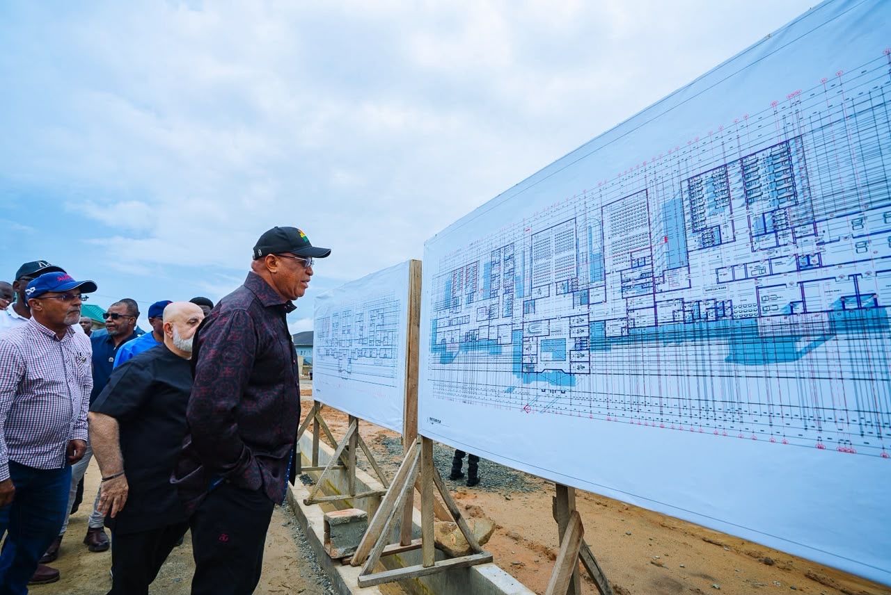 Gov Eno Inspects Ongoing Projects in Eket, Nsit Ubium, Promises to Continue Opening Up Rural Roads