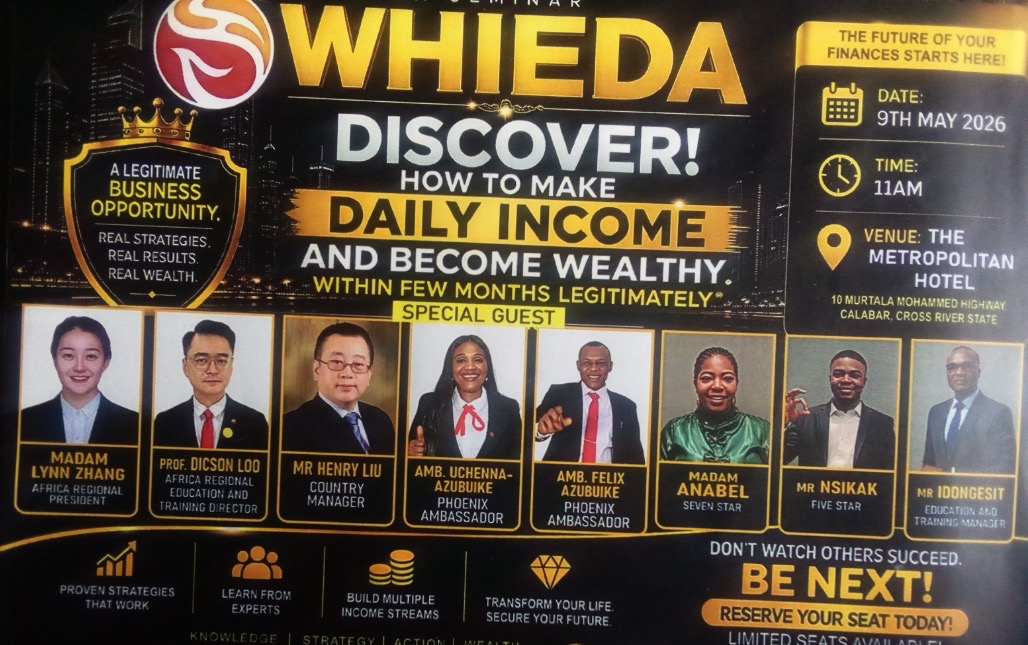 WHIEDA Promises Wellness, Financial Freedom as it Debuts in Cross River