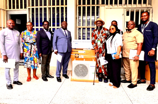 Excitement as ECEWS Donates 14 Air-conditioners to C’River Hospitals