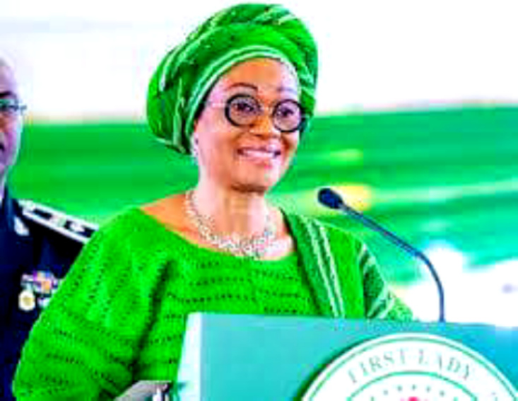 Nigeria’a First Lady Launches Food Bank, Targets Child Malnutrition